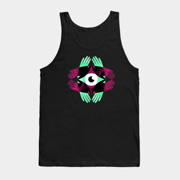 Vision at hand, version 2 Tank Top by iulistration